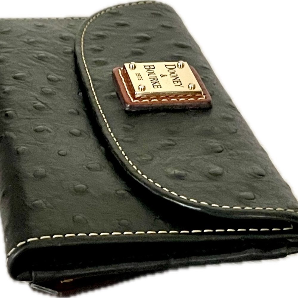 Dooney & Bourke Ostrich Continental Clutch Wallet - Picture 8 of 13